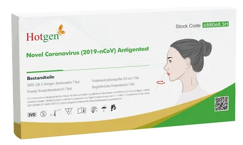Produktbild Hotgen Nasenabstrich Selbsttest CE-Ware 50 Stück
