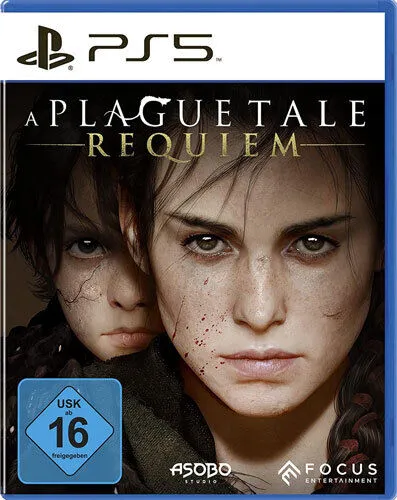 A Plague Tale Requiem - PS5 [EU Version] - PC- & Videospiele, erlebe eine emotionale Reise voller übernatürlicher Kräfte und packender Kämpfe in einer beeindruckenden Grafik.