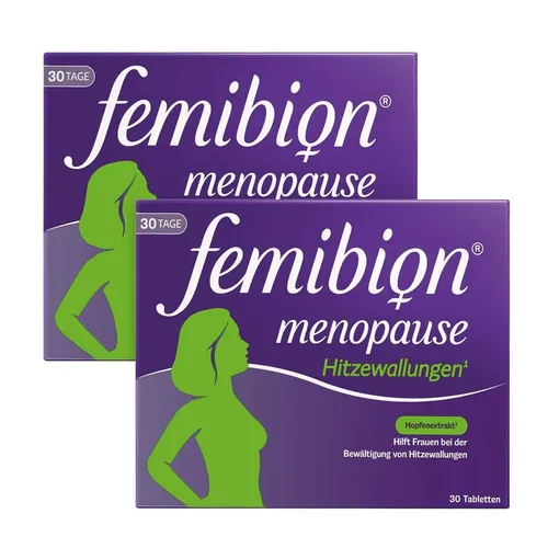 Femibion Menopause Hitzewallungen Doppelpack 2X30 St