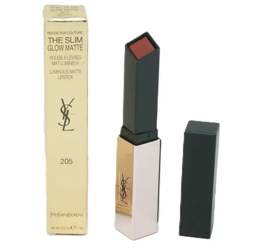Yves Saint Laurent Rouge Pur Couture The Slim Glow Matte Lippenstift 2,1g – Secr - Eleganter Lippenstift mit mattem Finish und strahlendem Glow. Ideal für einen langanhaltenden Look. Perfekt für jeden Anlass.