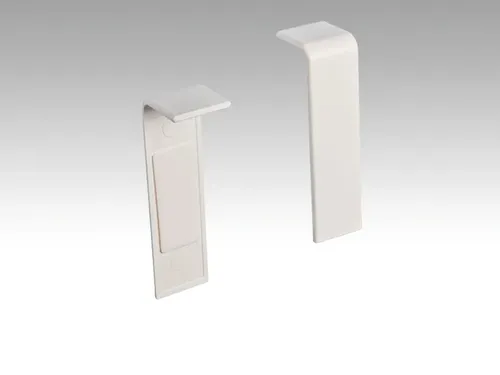 Verbindungsstück Weiß für Sockelleisten 15 MK 20 PK 60 x 16 mm selbstklebend 2