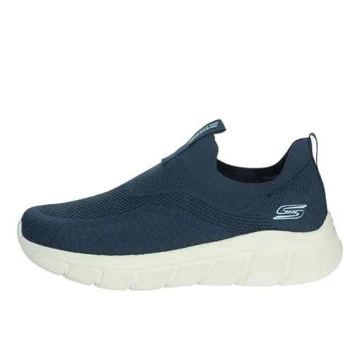 Skechers Herren Sneakers Navy 43 EU - Herren-Sneaker mit bequemer Passform, ideal für den Alltag und Freizeitaktivitäten.
