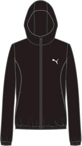 Puma Run Velocity Woven Jacket für Damen – Schwarz, Größe S - Die Puma Run Velocity Woven Jacket kombiniert Funktionalität und Nachhaltigkeit. Hergestellt aus recycelten Materialien, sorgt die dryCELL-Technologie für optimalen Feuchtigkeitstransport und Komfort beim Laufen oder Radfahren.