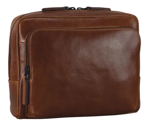 Leonhard Heyden Porto Crossbody Bag XS Brown - Messenger-Bags, hochwertige Verarbeitung und modernes Design, ideal für jedes Outfit. Perfekte Größe für alltägliche Dinge: 22 x 17 x 6 cm.