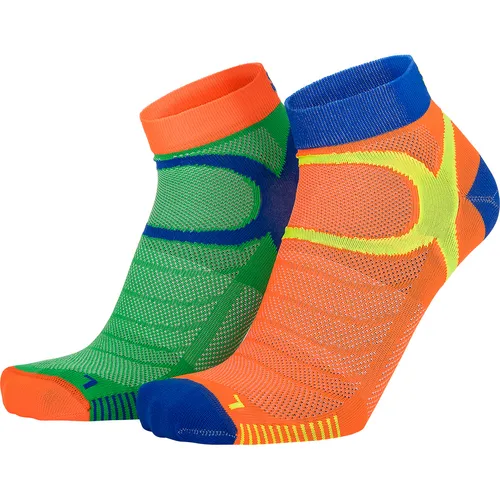 Eightsox Sport Color 3 Socken 2er Pack (Größe 42 , gruen)