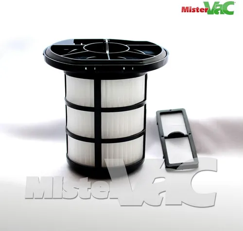 MisterVac Lamellenfilter Ersatzfilter kompatibel mit Dirt Devil Centrixx Magnum M1889/0-9