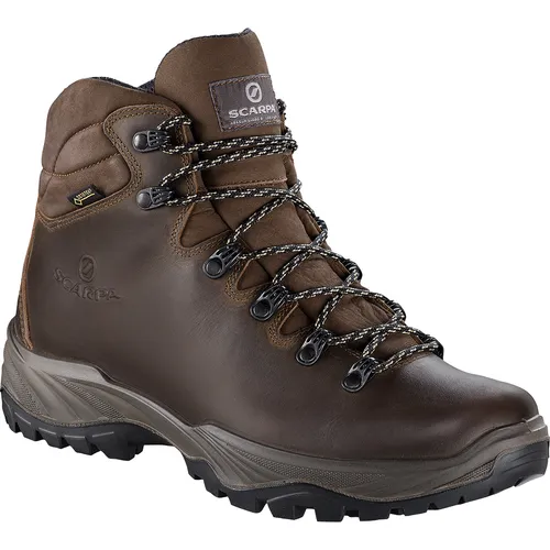Scarpa Terra GTX Brown 42 EU - Wasserdichte Wanderschuhe für Herren - Wanderschuhe mit Suede/Gore-Tex Futter, ideal für anspruchsvolle Wanderungen und nasse Bedingungen.