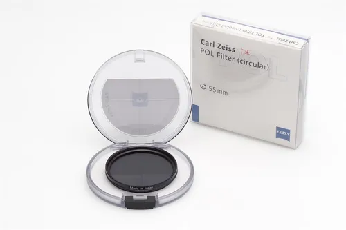 ZEISS T* Polfilter zirkular 55mm - Hochwertiger Anti-Reflex-Polfilter, schützt Ihr Objektiv und sorgt für kontrastreiche Aufnahmen ohne Spiegelungen