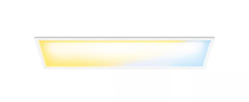 WiZ LED Deckenleuchte Panel 120x30cm - Dimmbar und App-gesteuert - Lampen: Rechteckige LED-Deckenleuchte mit 3400lm, dimmbar und steuerbar per App, perfekt für individuelle Lichtgestaltung in Innenräumen.