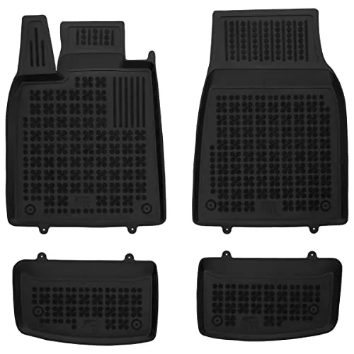 AZUGA Hohe Gummi Fußmatten mit Rand passend für Audi e-tron GT ab 2/2021 AZ10300458 Gummimatten Automatten