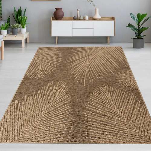 CARPETIA Wetterfester Teppich 120 x 170 cm - Teppich für Wohnzimmer und Außenbereiche, wetterfest und pflegeleicht – ideal für Gartenpartys und stilvolle Wohnaccessoires.