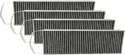 vhbw 4x Aktivkohlefilter kompatibel mit Bora S Pure, Pure, PUXU, M Pure, X Pure Dunstabzugshaube
