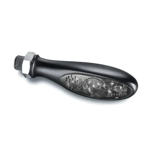 Kellermann Blinker Micro S Dark, schwarz mit getöntem Glas - Hochwertige Blinker für vorne und hinten, ideal für Männer. Kompakt und stylisch, sorgen sie für optimale Sichtbarkeit und Sicherheit im Straßenverkehr.