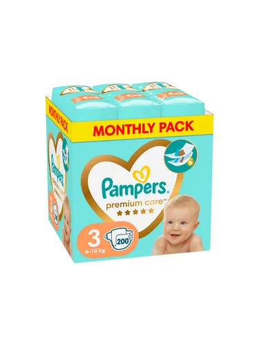 Pampers Premium Protection 81629463 Wegwerfwindel Größe 3