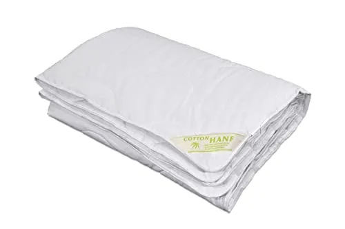Betten Traumland Naturfaserbettdecke Hanf Plus Duo Winterdecke - Bettdecken – Ideal für die kühle Jahreszeit oder als Ganzjahresdecke. Die Hanffaser sorgt für ein trockenes, wohliges Schlafgefühl durch optimale Feuchtigkeitsregulierung.