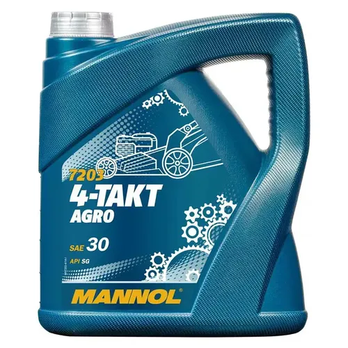 Mannol MN 4-Takt Agro SAE 30 4 L 15334011 in gelb von MANNOL