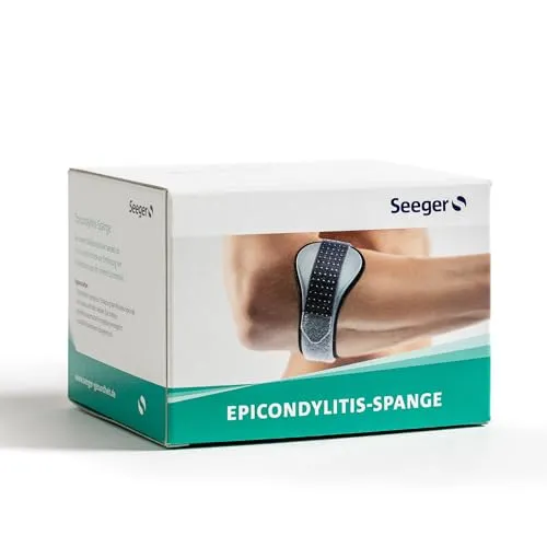 Seeger Medizinische Epicondylitis-Spange – Effektive Bandage für Tennisellenbogen - Bandagen zur Ellenbogenunterstützung, gezielte Entlastung bei Epicondylitis & Tennisellenbogen für maximalen Komfort und Unterstützung im Alltag und Sport.