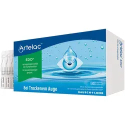 Artelac EDO 72 ML - Arzneimittel zur Behandlung von trockenem Auge und zur Benetzung von Kontaktlinsen. Unkonserviert, ideal für empfindliche Augen.