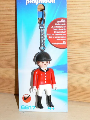 Playmobil - Schlüsselanhänger - Reiterin - Nr. 6617 - Neu&Ovp -