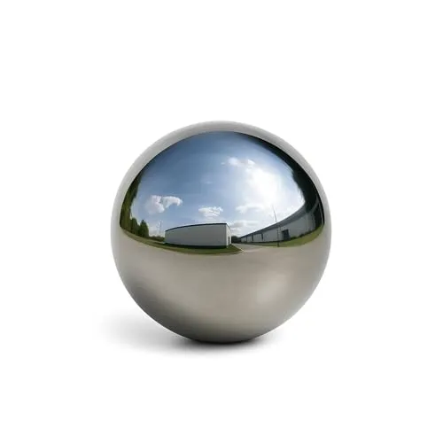 Köhko Gartenkugel 73 cm aus Edelstahl in silber von Köhko