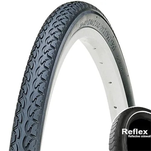 Kenda 40-622-REFLEX-schwarz Decke K-197, 40-622-reflex- 28'' x 1.50'', Schwarz