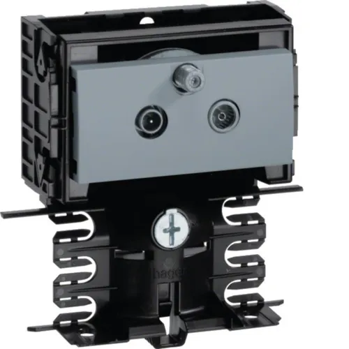 Hager Steckdosen von Tehalit SAT Antennsteckdosen