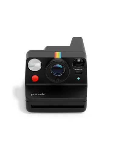 Polaroid Now+ Gen3 Kamera schwarz - Sofortbildkamera mit kreativen App-Funktionen für einzigartige Fotos und Erinnerungen.