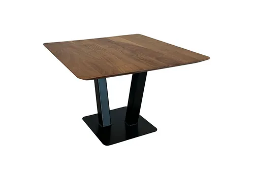Livetastic Couchtisch Schwarz aus massivem Sheeshamholz - Stylischer Couchtisch in quadratischer Form (60x60x40 cm) aus robustem, massivem Sheeshamholz. Ideal für Ihr Wohnzimmer und ein echter Hingucker!