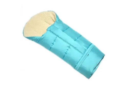 BambiniWelt by Rafael K. Fußsack Winterfußsack Fußsack für Kinderwagen Buggy mumienform Wolle UNI