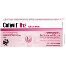 CEFAVIT B12 Kautabletten 60 St