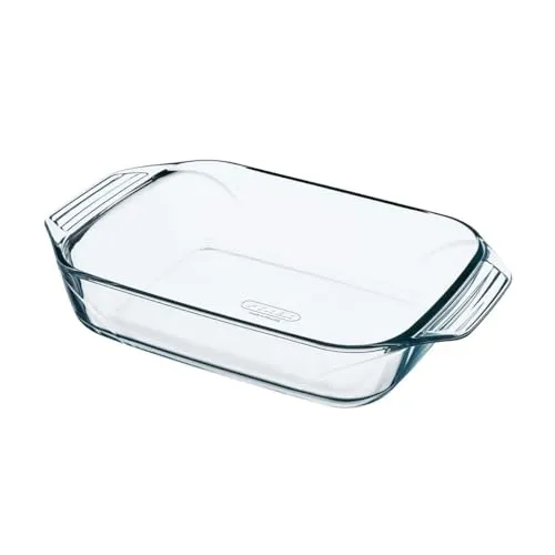 Auflaufform Glasbräter 35 x 23 cm – Ideal für Tiramisu & Lasagne - Kategorie: Auflaufformen, aus hitzebeständigem Glas für gleichmäßige Wärmeverteilung und vielseitige Einsatzmöglichkeiten in der Küche.