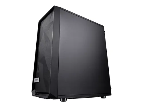 Fractal Design Meshify C - Kompaktes Mid Tower Gehäuse, optimales Airflow-Design mit 2x vorinstallierten Lüftern für leisen Betrieb und hohe Kühlleistung