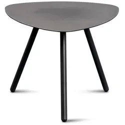 M2 Kollektion Beistelltisch Mira 1 - 50x40x50cm, Anthrazit - Beistelltische fürs Wohnzimmer: Stilvoller und wetterbeständiger Tisch aus robustem Metall, ideal für drinnen und draußen.