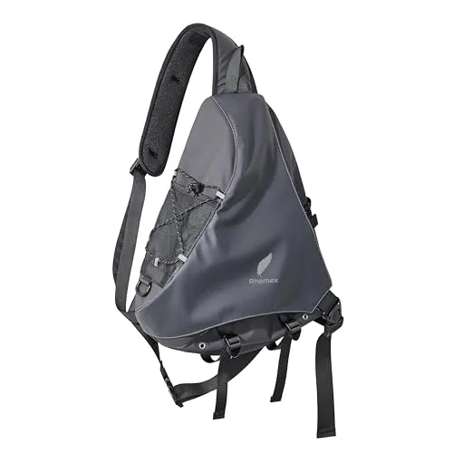 Rhemex Sling Bag für Herren, Wasserabweisend für Reise, Arbeit & Outdoor