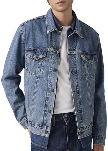Levi's® Jeansjacke VINTAGE FIT TRUCKER JKT mit Knopfleiste
