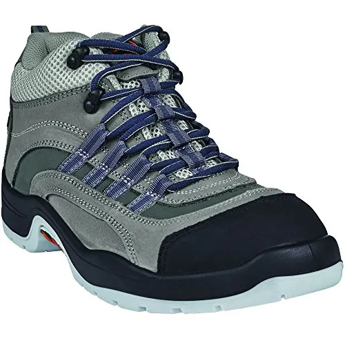 Sicherheitsschnürstiefel TeamStars 5201, S2, Größe 41 - Robuste Sicherheitsschnürstiefel TeamStars 5201, S2, bieten rutschhemmende Laufsohle und hydrophobiertes Nubukleder für optimalen Schutz im Handwerk und Industrie.