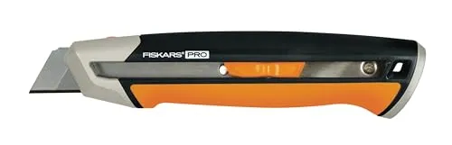 Fiskars Cuttermesser CarbonMax Proficutter mit 25mm Abbrechklinge