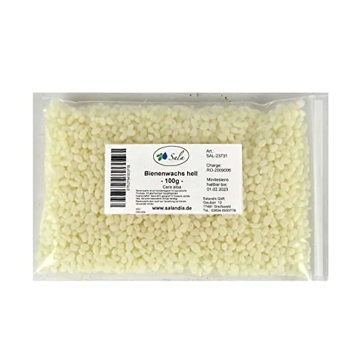 Sala Bienenwachs Pastillen hell gebleicht weiß Ph. Eur. 100 g Beutel