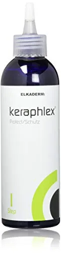 Keraphlex Protect Step 1 200 ml - Haarpflege - Schützt Haare beim Blondieren, verhindert Haarbruch und sorgt für bessere Farbbrillanz. Ideal als Zusatz, Kuranwendung oder Soforthilfe für gesünderes Haar.