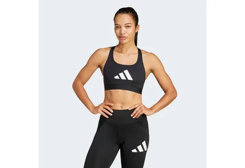 adidas Performance Sport-BH PWRCT BL BRA (1-tlg) - Funktionsunterwäsche für niedrige Intensität, mit Racerback-Design und AEROREADY Technologie für trockenen Komfort. Hergestellt aus mindestens 70 % recycelten Materialien.