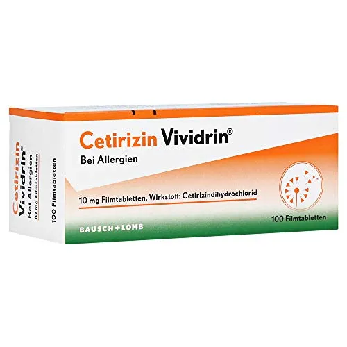Vividrin CETIRIZIN 10 mg Filmtabletten