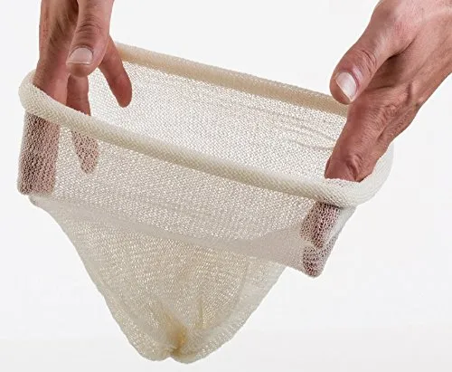 Hopfenkochsäcke - Hopfenfilter aus 100% Baumwolle - Hopfensäcke für Pellets beim Kochen 3 x