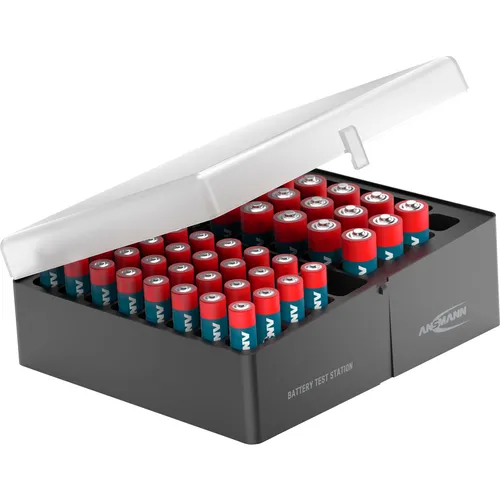 ANSMANN Batterien-Set 52er-Box Micro AAA und Mignon AA - Akkus: 52er-Box mit Micro AAA und Mignon AA Batterien, ideal für langlebige Energieversorgung in Geräten des täglichen Bedarfs.