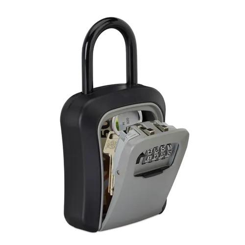 Schlüsseltresor Schlüsselbox - Sicher und Praktisch - Safes: Robuster Schlüsselsafe aus Kunststoff mit 1 Jahr Herstellergarantie, ideal für die sichere Aufbewahrung von Schlüsseln.