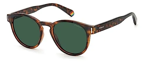 Polaroid Unisex PLD 6175/s Sunglasses, 086/UC Havana - Sportbrillen mit UV-Schutz, inklusive schützendem Etui – ideal für Sport und Freizeit.