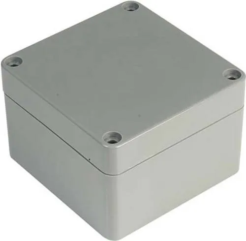 Gainta G366 Gehäuse 82 x 80 x 55 ABS Kunststoff Dark-Grey 1St.