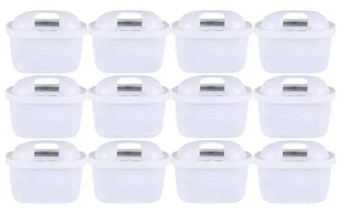 AquaHouse Wasserfilter kartuschen Kompatibel Ersatz für Brita Maxtra/Maxtra+ Filterkannen (Pack von 12)