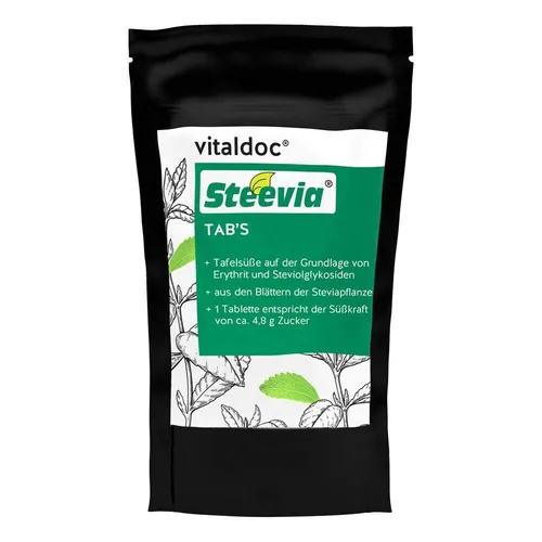 Steevia Tabs - Nachfüllbeutel 31g | GESUND & LEBEN