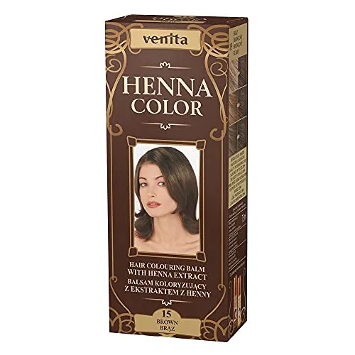 Venita - Henna Color Balm - 100% Natürlich - 21 Farben Verfügbar - Einfache Anwendung - Natürliches und Glänzendes Finish, Bronze - 75ml
