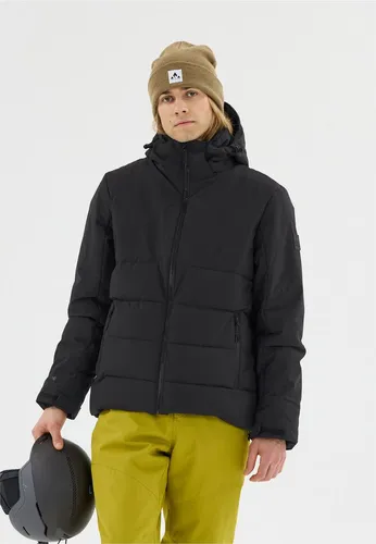 Whistler Lakeland Ski Jacket W-Pro 10000 - Skijacke XL schwarz - Funktionsjacke für Ski und Snowboard, wind- und wasserdicht mit abnehmbarem Schneefang. Ideal für kalte Tage auf der Piste.